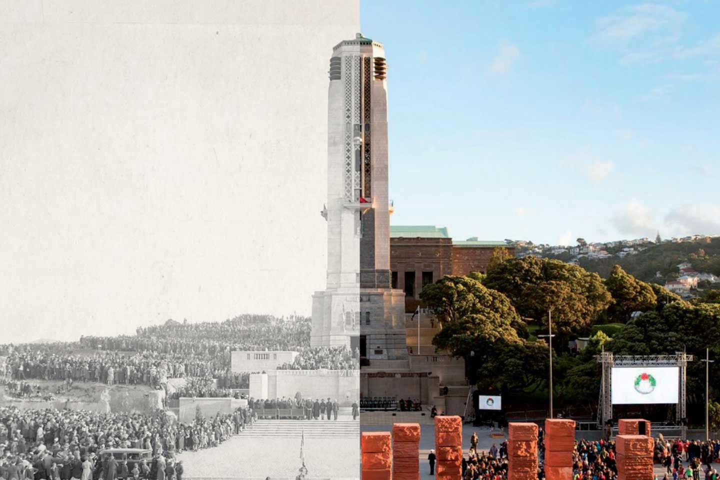 One of Wellington's most iconic landmarks—the National War Memorial Carillon.